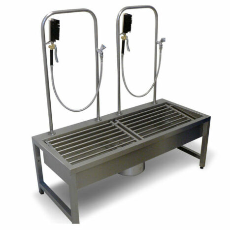 Stationäre Stiefelwaschanlage STW 336-2VA Stationäre Stiefelwaschanlage STW 336-2VA