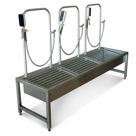 Stationäre Stiefelwaschanlage STW 336-2VA Stationäre Stiefelwaschanlage STW 336-3VA Stationäre Stiefelwaschanlage STW 336-2VA