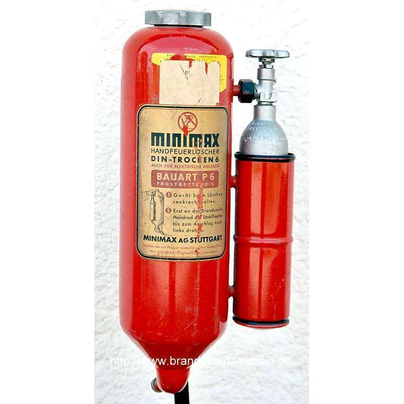 Minimax Feuerloscher Typ P 6 Passin Brandschutzservice