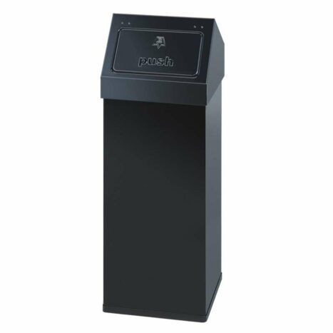 Abfallbehälter 110 Liter in schwarz