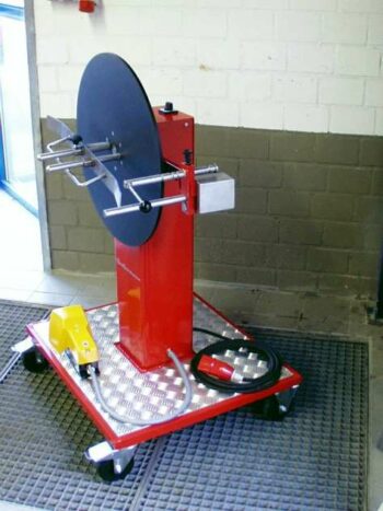 Schlauchwickler für Feuerwehrschläuche